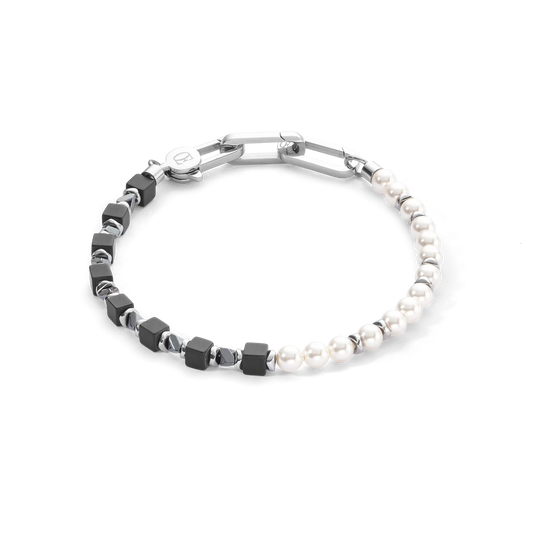 Bracelet Precious Fusion Pearls black 0907301300