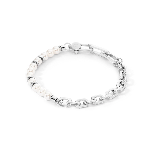 Bracelet Pearls Fusion link chain white 0908301400