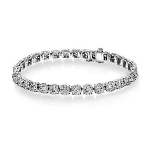 Armbånd i gull med diamant 5.00 ct WSI 18150006-500