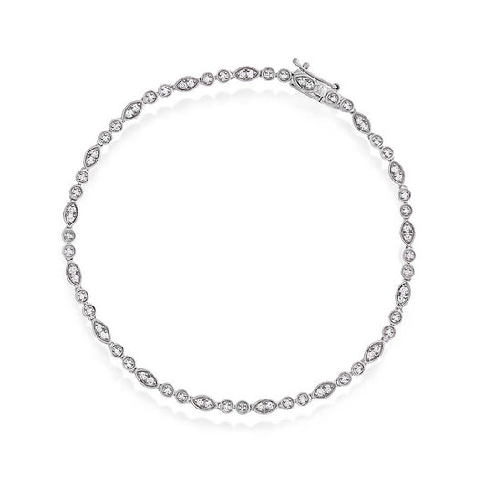 Armbånd i gull med diamanter 0,52 ct 18150052