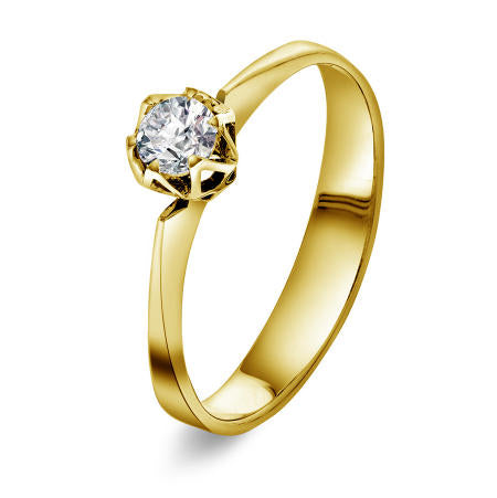 RING I GULL TULIPAN 0,20 CT TWSI 22100007-020