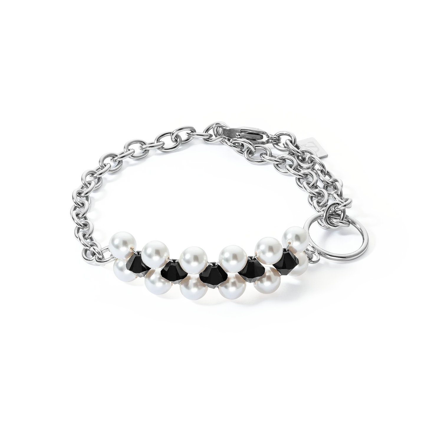 Armbånd Choker Mystisk sølv-svart 4080301317