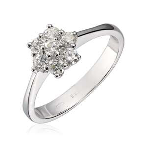 Ring Rosett 0.50ct Wsi Artikkelnr: 16424