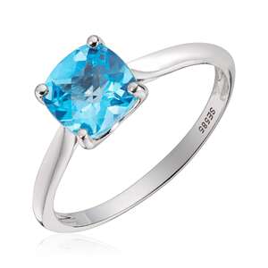 Ring Topas Swiss blue HV 585 Artikkelnr: 57296