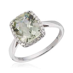 Ring Mint Quartz 0,09ct WSI HV 585 Artikkelnr: 57298