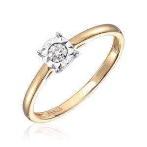 Ring med diamanter 0,02ct Wsi Artikkelnr: 57334