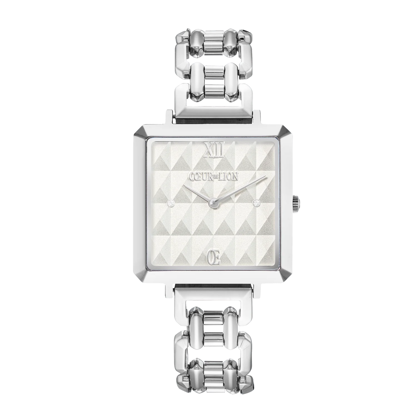 Watch Iconic Cube Spikes Statement Silver 7660741717