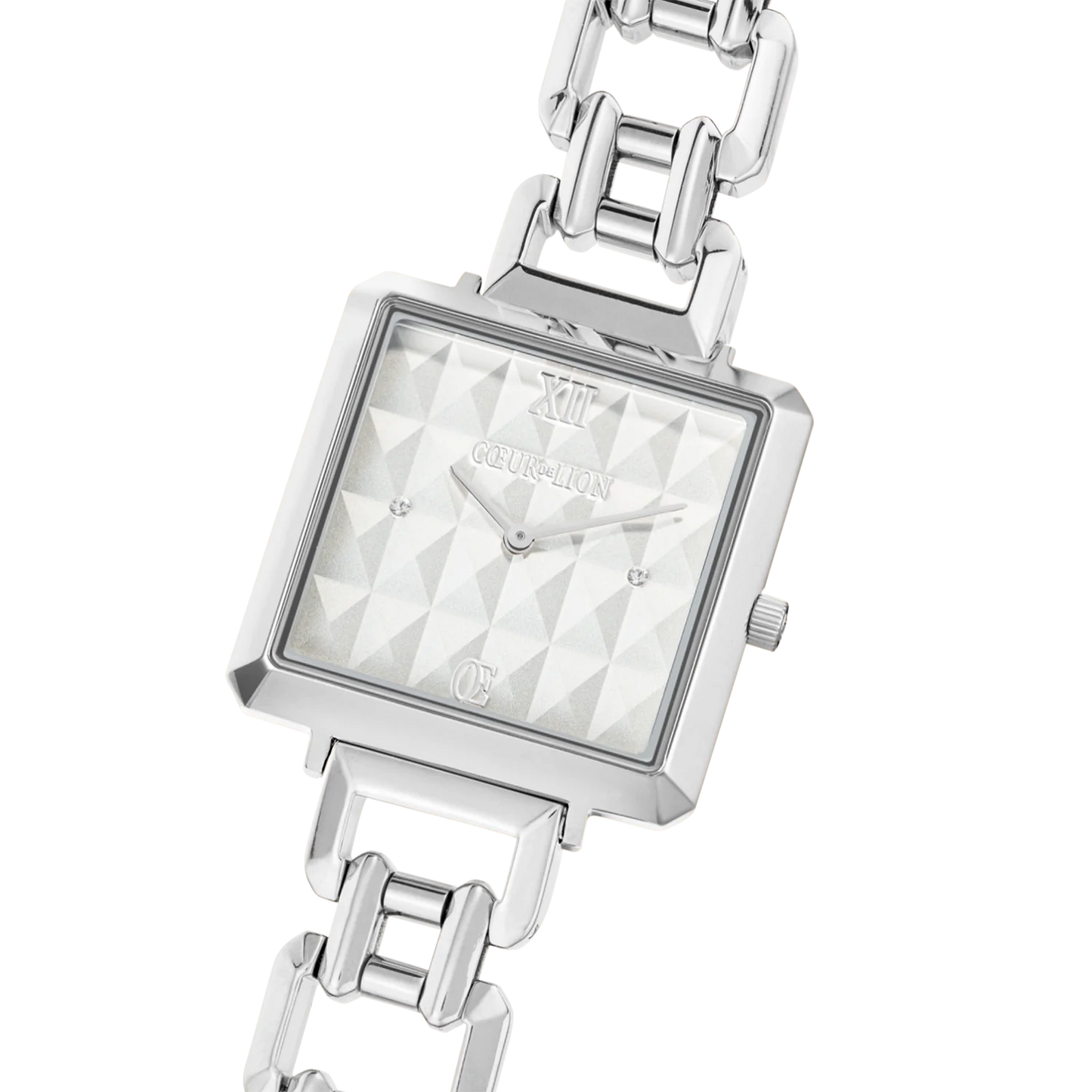 Watch Iconic Cube Spikes Statement Silver 7660741717