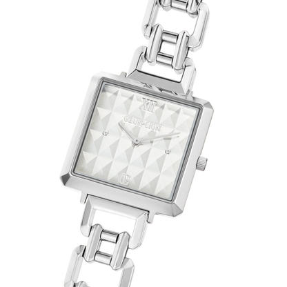 Watch Iconic Cube Spikes Statement Silver 7660741717