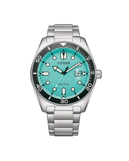 Marine Eco-Drive Stål / Blå 43mm SKU   |   CI AW1760-81W